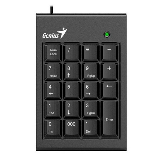[NUMPAD 110] TECLADO NUMERICO USB DISEÑO DELGADO NEGRO/-GENIUS NUMPAD 100