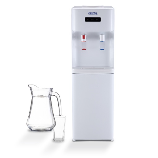 [CAS-YL2233S-W] DISPENSADOR AGUA FRIA CALIENTE GABINETE INFERIOR BLANCO 115V /-CASTELL YL2233S-W