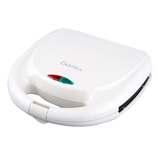 [CSTL-SLS1022] SANDUCHERA 2 PANES 750WTTS 110V R/ANTIADHERENTE BLANCO/-CASTELL