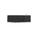 TECLADO C/USBE RESISTENTE/ANTIDERRAMES NEGRO/-GENIUS KB-117