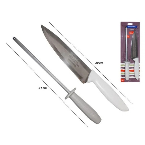 [23498/311] CUCHILLO X2 PIEZAS PLEUS -TRAMONTINA 23498/311