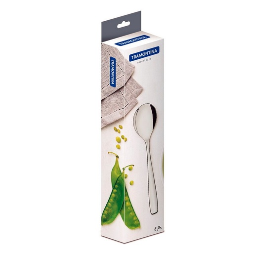 [63960/287] CUCHARA SOPERA X6 PZAS -TRAMONTINA 63960/287