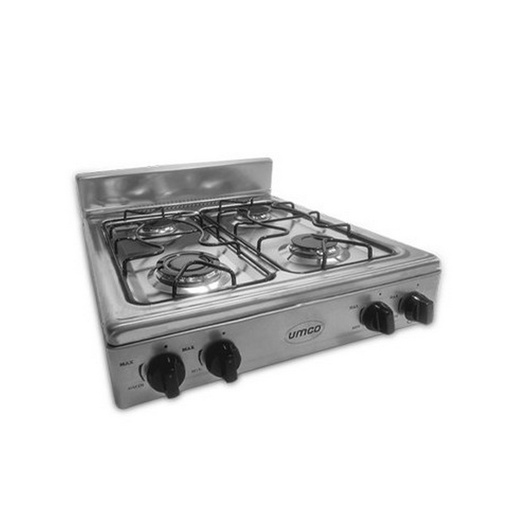 [8051] COCINETA OSAKA 4 HORNILLAS GRIS/-UMCO 8051