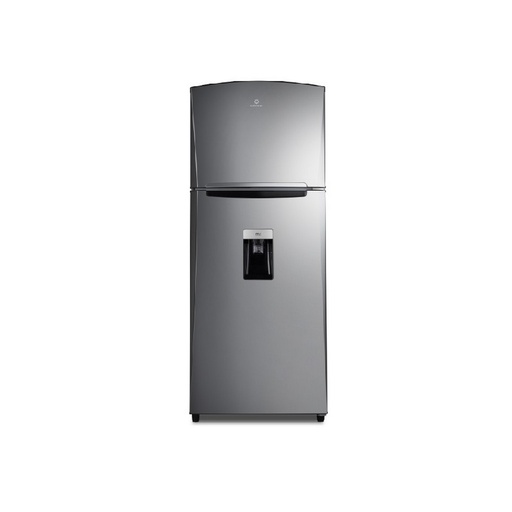 [RI-580_IN QZ M-FRONTAL] REFRIGERADORA NO FROST QZ 381LT R600 LAMINA ANTIHUELLA C/DISPENSADOR  INOX/-INDURAMA