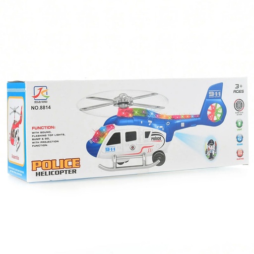 [8811] HELIPCOTERO EN CAJA 410174 BLANCO/ROJO -ALESSA