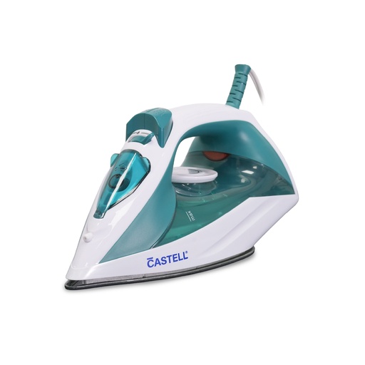 [CSTL-KY-266A] PLANCHA DE ROPA EXPULSION DE VAPOR POTENCIA 1200WATTS 120V-60HZ AZUL OSCURO/BLANCO -CASTELL