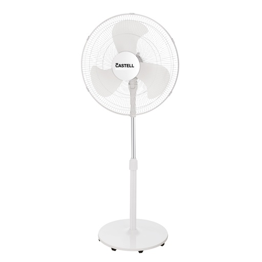 [CSTL-FS45-19M] VENTILADOR DE PEDESTAL 18" 3VEL 3 ASPAS BLANCO/-CASTELL