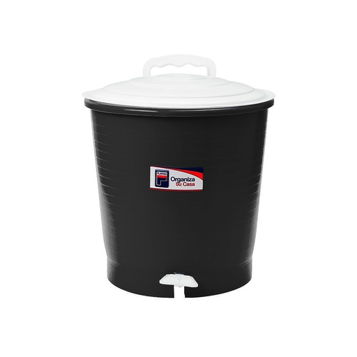 [BASURERO AUTOMA NEGRO] TACHO BASURERO AUTOMATICO NEGRO - PLAPASA