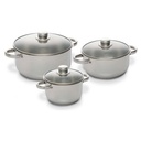 JUEGO DE CALDERO 3PZS INDUC BRILLIANCE -UMCO