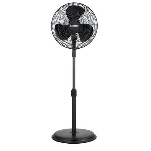 [CSTL-FS40-24MA(B)] VENTILADOR DE PEDESTAL 16" 32W 3 ASPAS NEGRO/-CASTELL