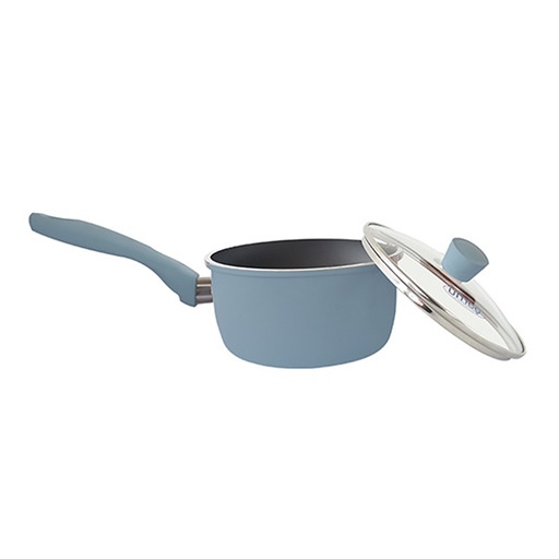 [7725] OLLA 16CM  INDUCCION CELESTE UMCO, Antiadherente de larga vida, NADA SE PEGA!