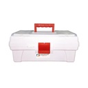 CAJA DE HERRAMIENTAS  14" BLANCO/ROJO - CONSUPLAST