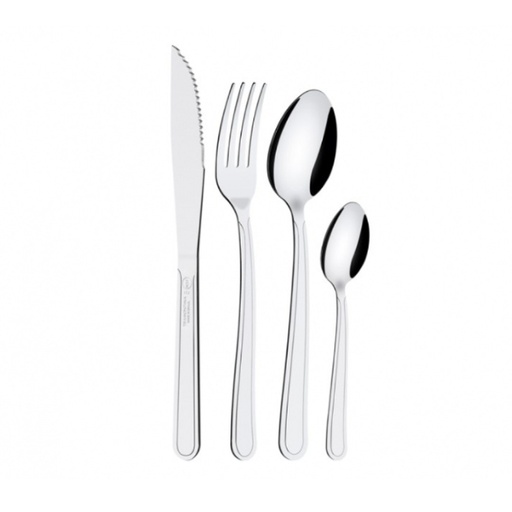 [23799/071] CUBIERTO JGO 24PZ  -TRAMONTINA