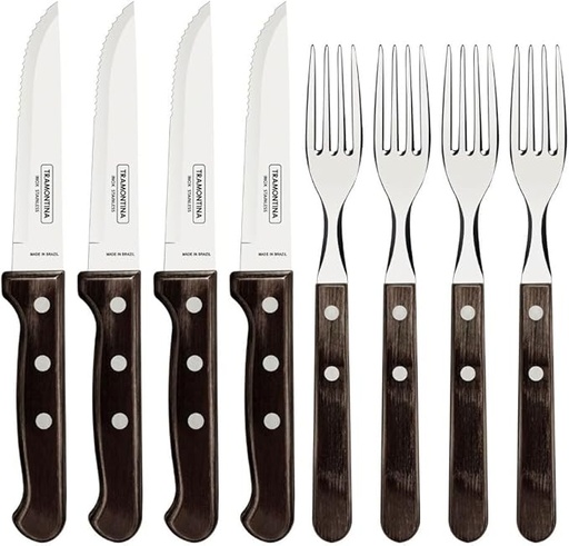 [29899/297] CUBIERTO JGO 8PZ - TRAMONTINA