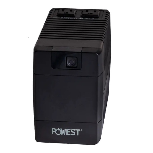 [UPS POWEST 500W] UPS POWEST INTERACTIVA  500W NEGRO
