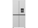REFRIGERADORA 460LT CROSS DOOR INVERSOR ECOLOGICO PLATEADO-TCL
