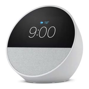 [BV84J9 BLANCO] PARLANTE ECHO EPOT P/2.8" RELOJ ALARMA ALEXA BLANCO/AMAZON