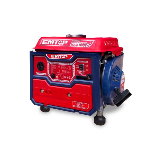[ULGGRR0821] GENERADOR A GASOLINA 800W 110/220V -EMTOP