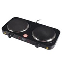 COCINETA ELECTRICA 2 HORNILLA NEGRO/-ELECTRIC LIFE