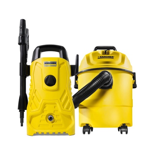 [WD1+COMPACTA COMBO] COMBO WD1+COMPACTA ASPIRADORA + HIDROLAVADORA AMARILLO/-KARCHER