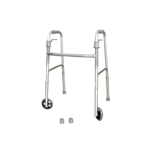 [FY963L] CAMINADOR PLEGABLE CON RUEDAS - ALESSA