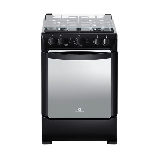 [FERRARA MAXGRILL ZFO NG] COCINA A GAS SORRENTO MAXGRILL ZAFIRO NEGRO-INDURAMA