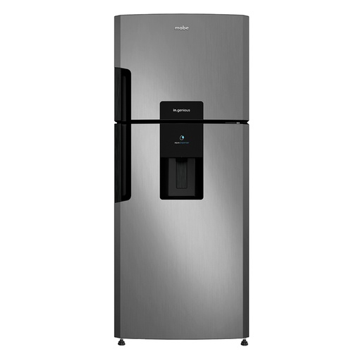 [RMP415JET] REFRIGERADORA MABE NF 2P 418L INOX FUUL GRIP INOX/PLATEADO -MABE