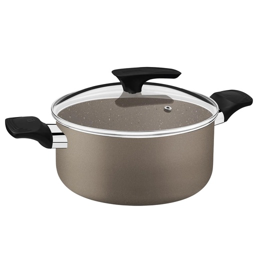 [28572/424] CACEROLA C/TAPA 24CM MILAZZO -TRAMONTINA