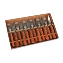 CUCHILLO/TENEDOR P/ASADO JGO -TRAMONTINA