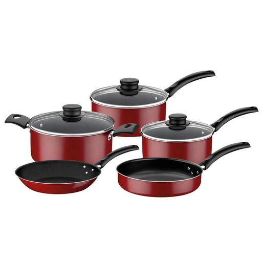 [20297/792] JUEGO DE OLLAS BATERIA X5 PZAS TURIM -TRAMONTINA