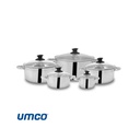 JUEGO DE OLLAS DE ACERO 14-24 -UMCO