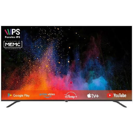 [55TMKUHD] TELEVISOR 55"  UHD SMART 4K GOOGLE TV. NEGRO -MOTOROLA