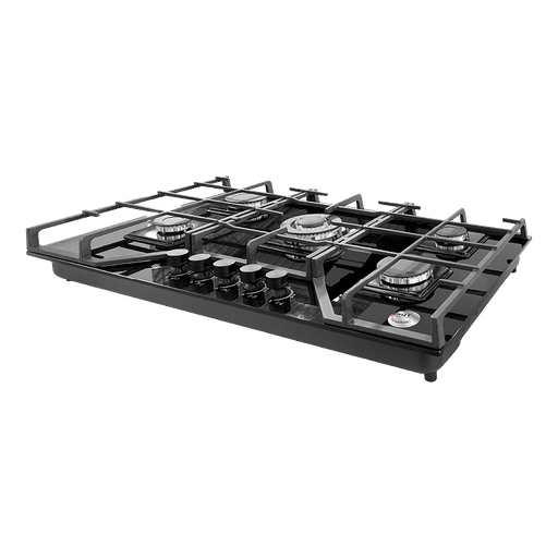 [BP04268] ENCIMERA BARCELONA I A GAS 5Q VIDRIO NEGRO BP