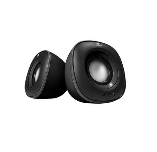 [XTS-115BK] PARLANTE MULTIMEDIA 6W USB CONEXION DE 3.5M NEGRO/-XTECH