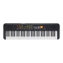 TECLADO MUSICAL ELECTRONICO NEGRO/-YAMAHA PSR-F52