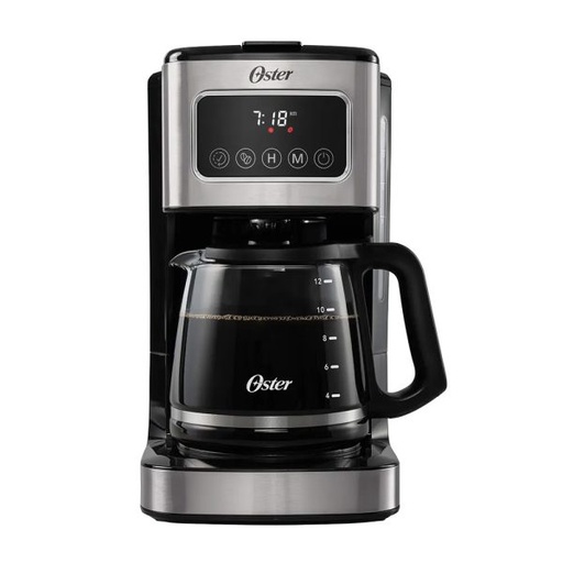 [BVSTDC4403-013] CAFETERA 900W 12 TAZAS FILTRO P/TACTIL NEGRO -OSTER