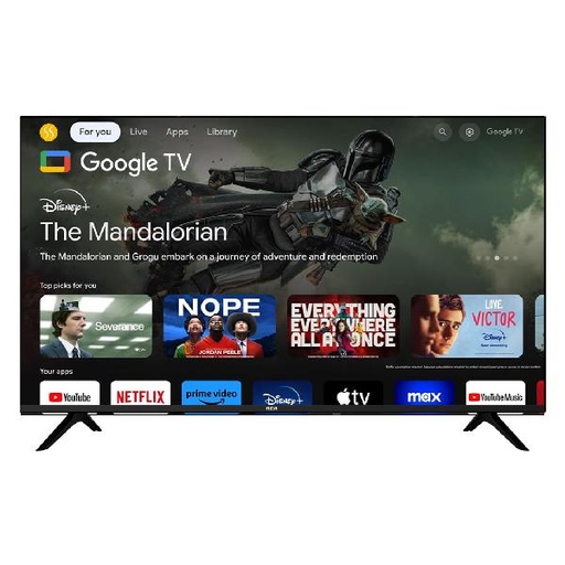 [40FHDRC] TELEVISOR LED FHD 40" GOOGLE TV NEGRO -RCA