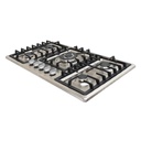 ENCIMERA EMPOTRABLE A GAS 5Q 86CM INOX/-CONTINENTAL