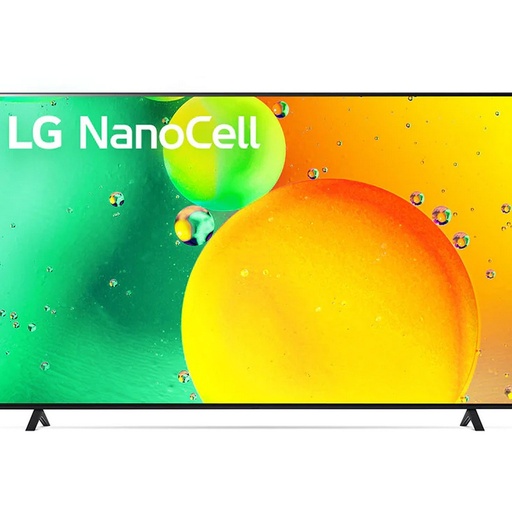 [50NANO80ASA] TELEVISOR LED SMART  50" PLG UHD 4K NANO CELL THINQ AI NEGRO/-LG