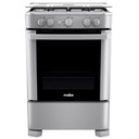 COCINA A GAS 4Q DE 60CM 79.2LT ENCENDIDO ELECTRICO INOX/SILVER -MABE