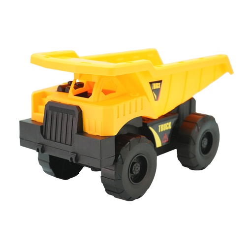 [IC1831] JUGUETE VOLQUETA A INERCIA AMARILLO / NEGRO - CASTELL