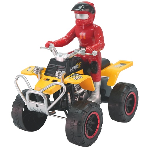 [IC1844] JUGUETE CARRO MOTO DE PLAYA DE INERCIA NEGRO