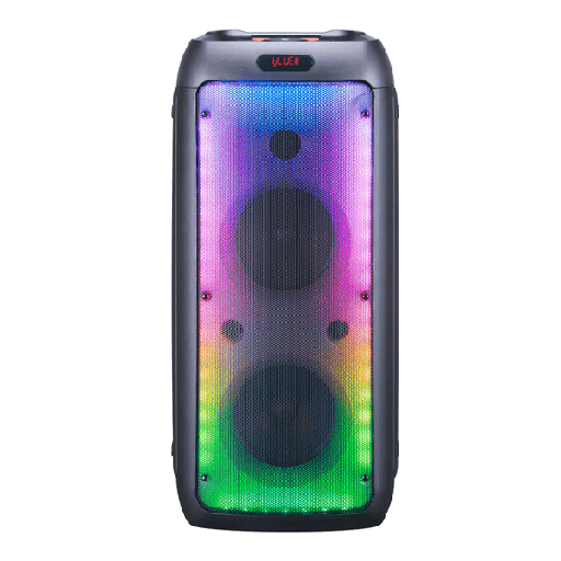 [IN-PARL-2X8" 40.000W] PARLANTE AMPLIFICADO RECARGABLE  8" 40.000W NEGRO/-INNOVA